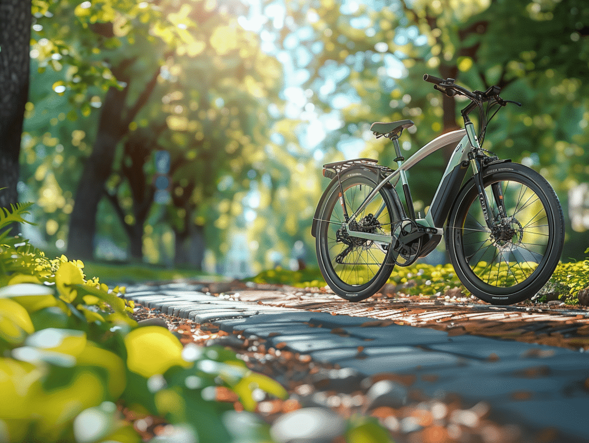 Vélo électrique Tesla avec design innovant et technologie avancée