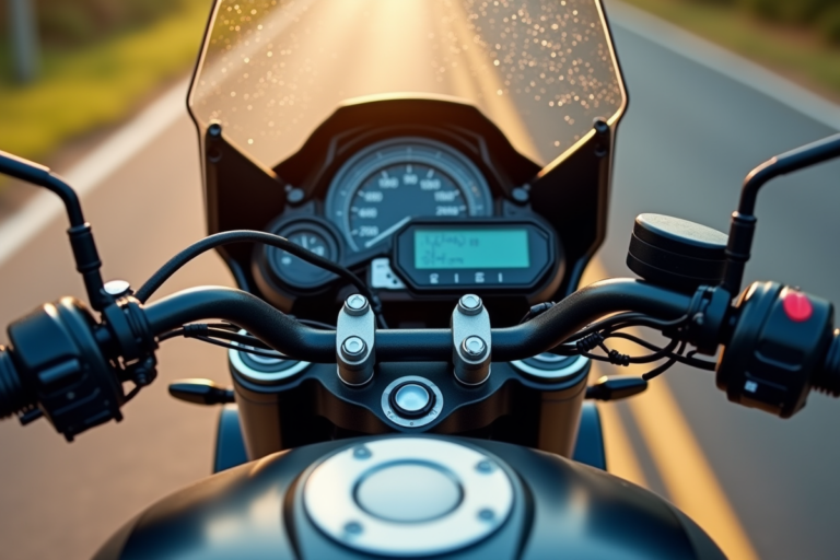 Traceur moto : où le positionner pour une efficacité maximale ?