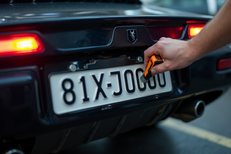 Changer les anciennes plaques d’immatriculation : étapes et conseils pratiques