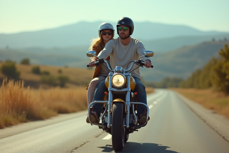 Équilibrer une moto avec un passager : conseils et astuces