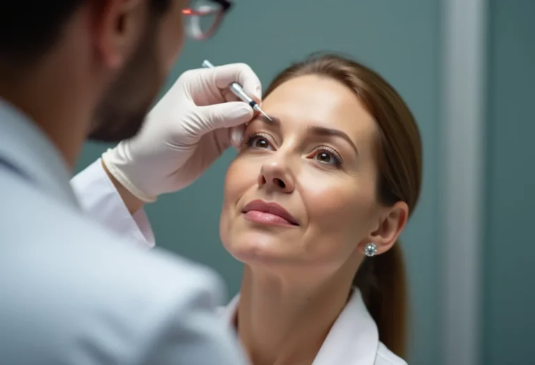 Injections de botox pour atténuer les rides du lion à Marseille