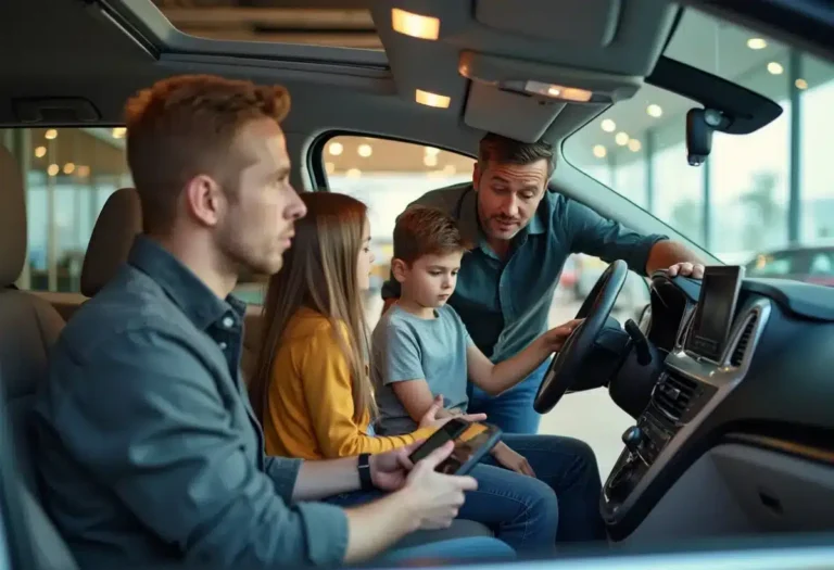 Voiture familiale d'occasion avec espace et confort pour les familles