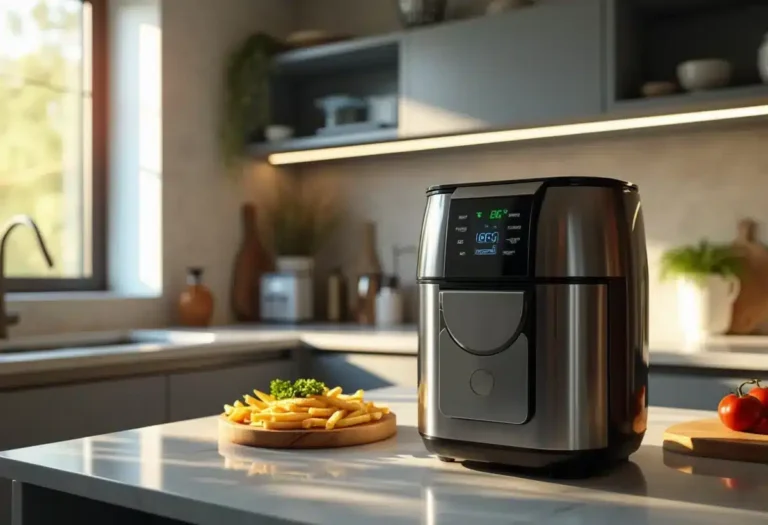 Friteuse moderne avec cuve amovible pour un nettoyage facile