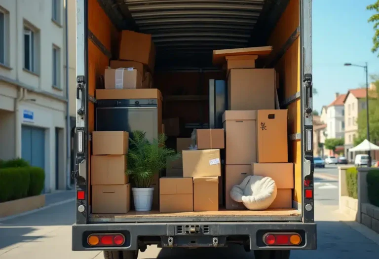 Que peut contenir un camion de 15m3 ?